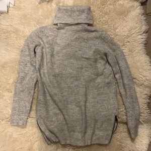 Heather grey sweater